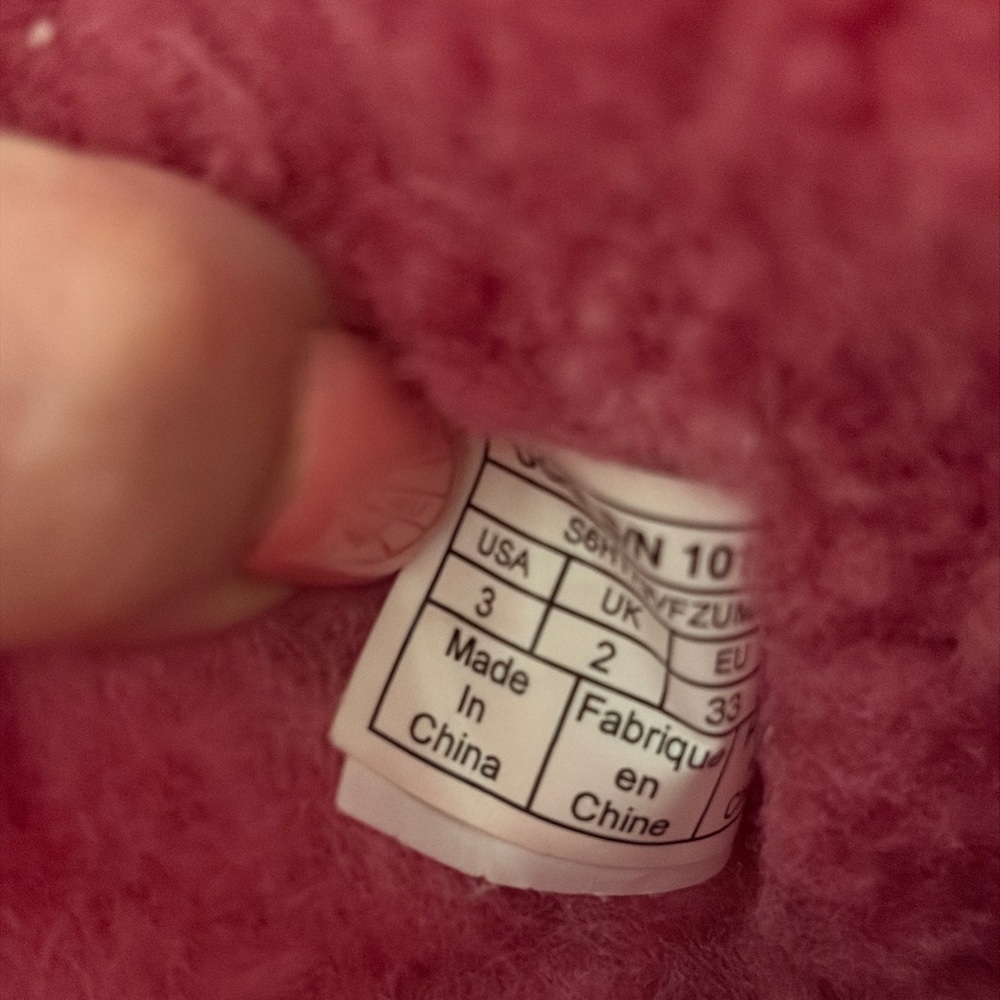 UGG Plush Pink Footwear - Picture 3 of 3